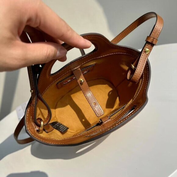 Marni Brown and Tan Woven Handbag - Picture 6 of 8